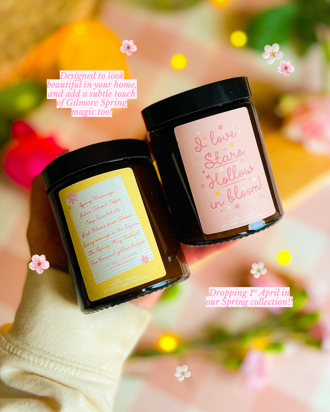I Love Stars Hollow In Bloom Luxury Candle