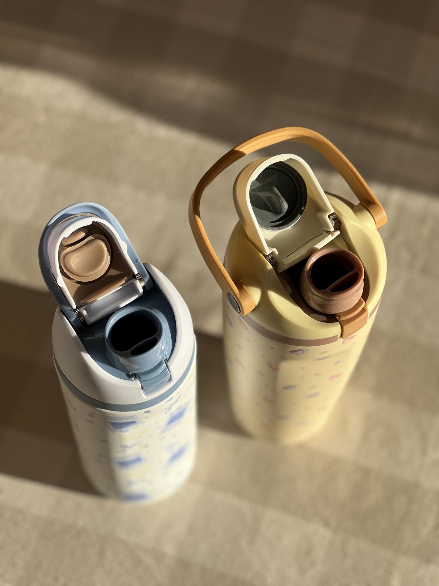 Spring at Luke's Butter Yellow Water Bottle