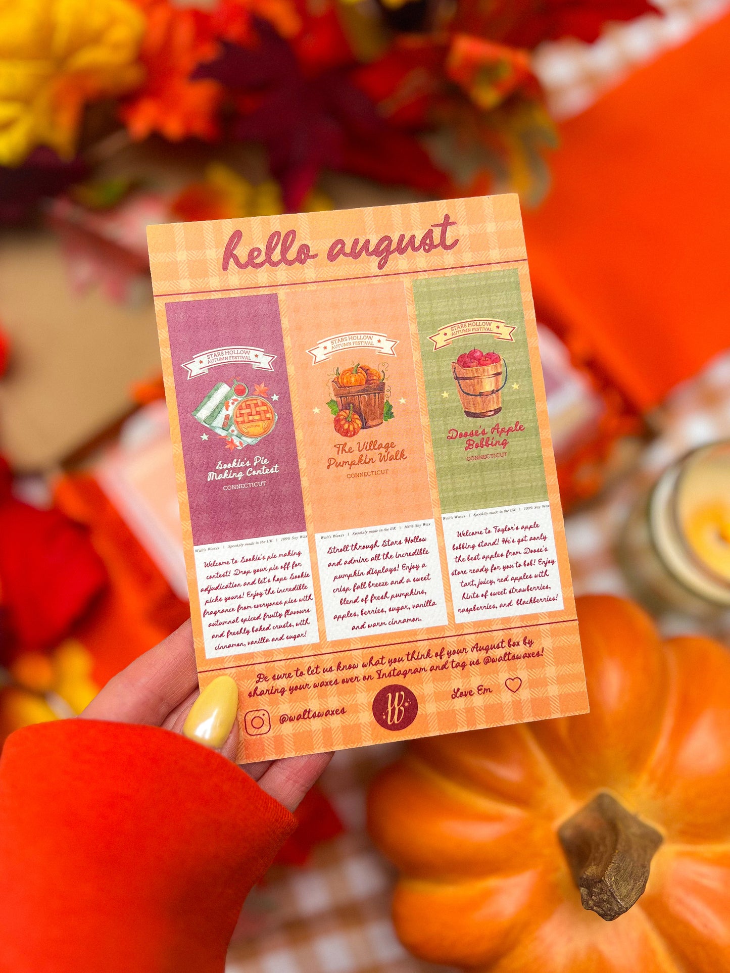 Autumn Festival August Monthly Melt Box