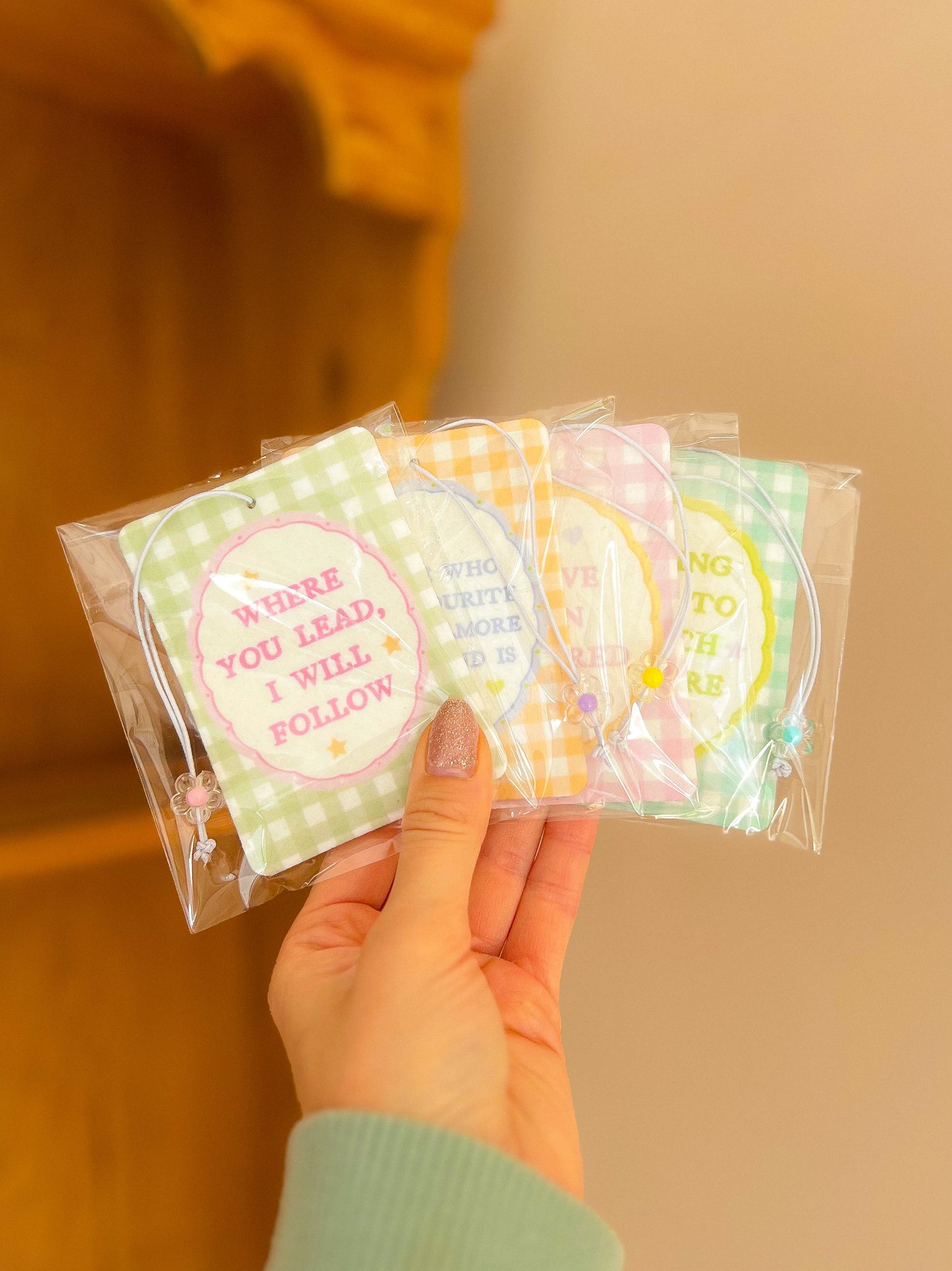 Spring Gilmore Girls Inspired Car Freshies