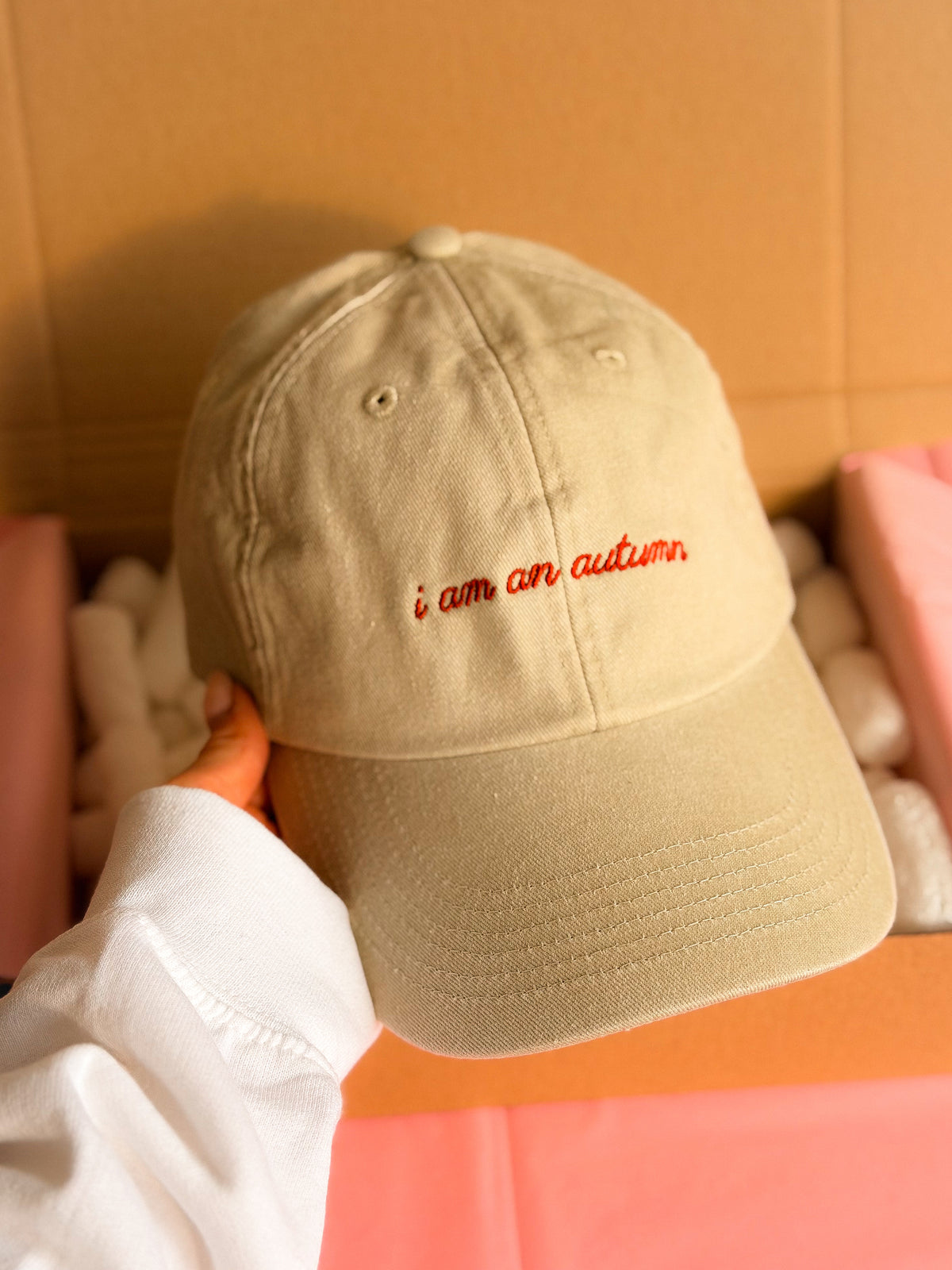 I am an Autumn Cap *4 week turnaround*