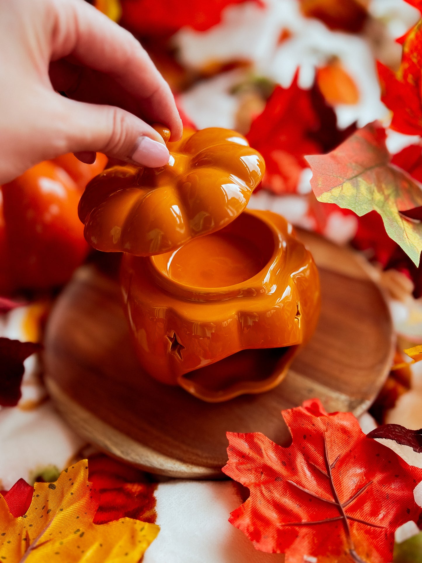 Pumpkin Wax Melt Burner