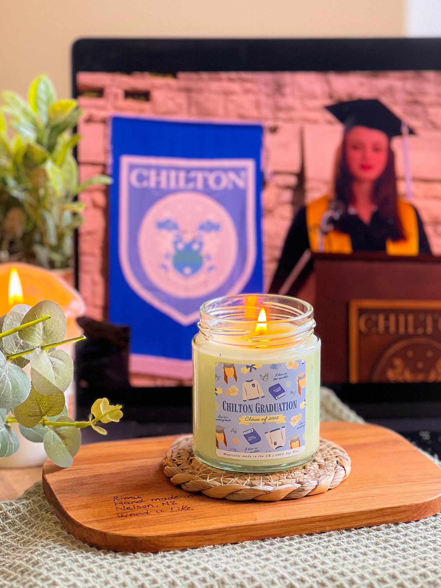 Chilton Graduation Day Candle