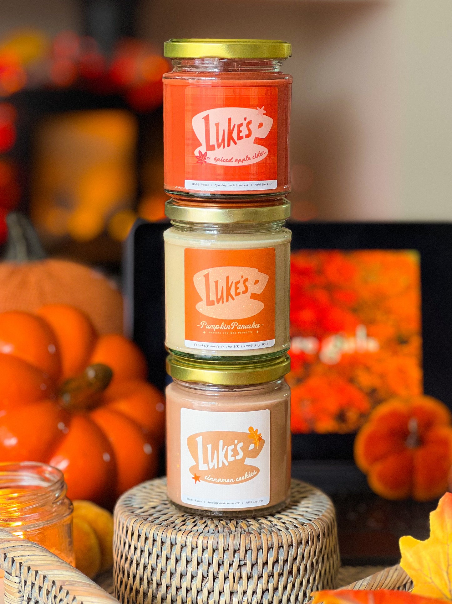 Luke's Cinnamon Cookie's Candle