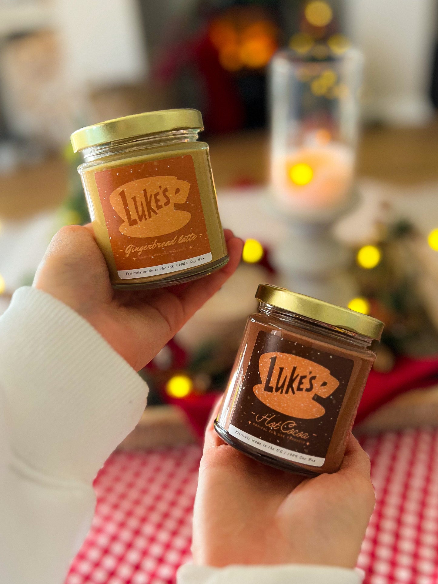 The Diner Gingerbread Latte Candle