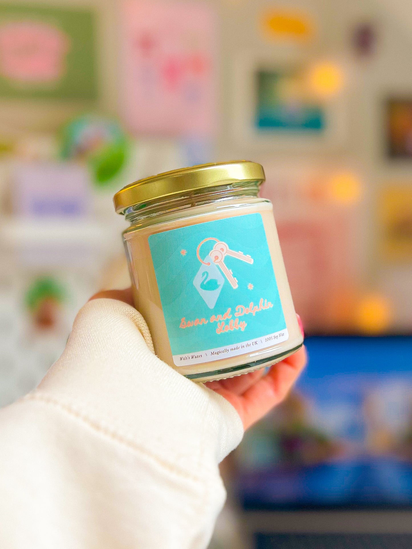 Swan and Dolphin Lobby Candle
