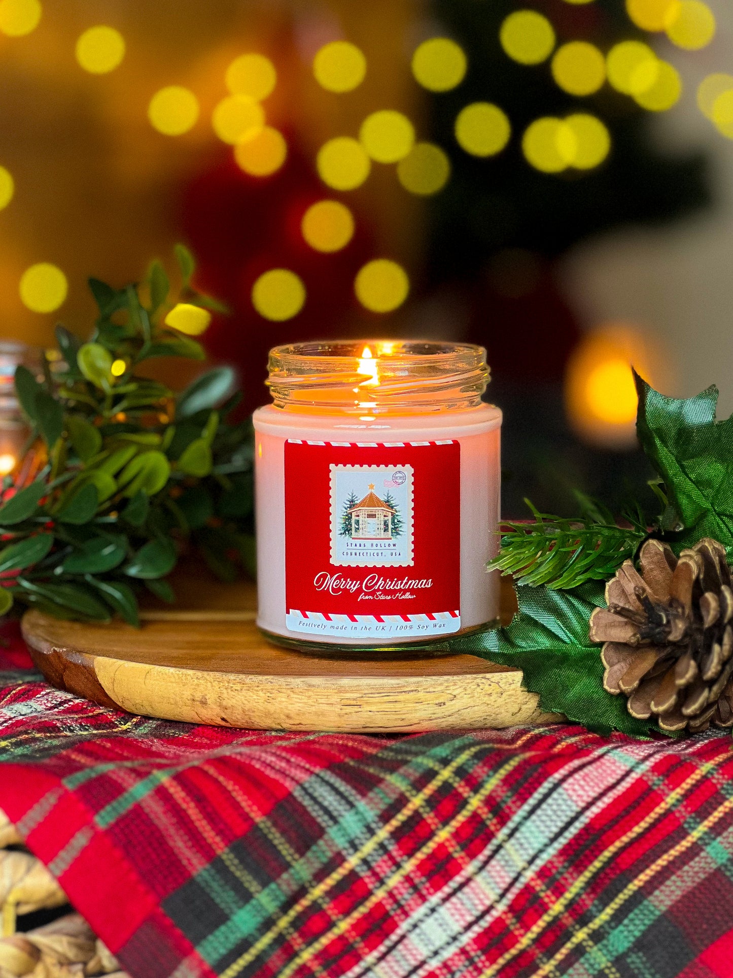 Merry Christmas from Stars Hollow Candle