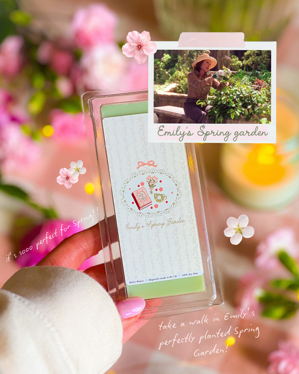 Emily's Spring Garden Candle