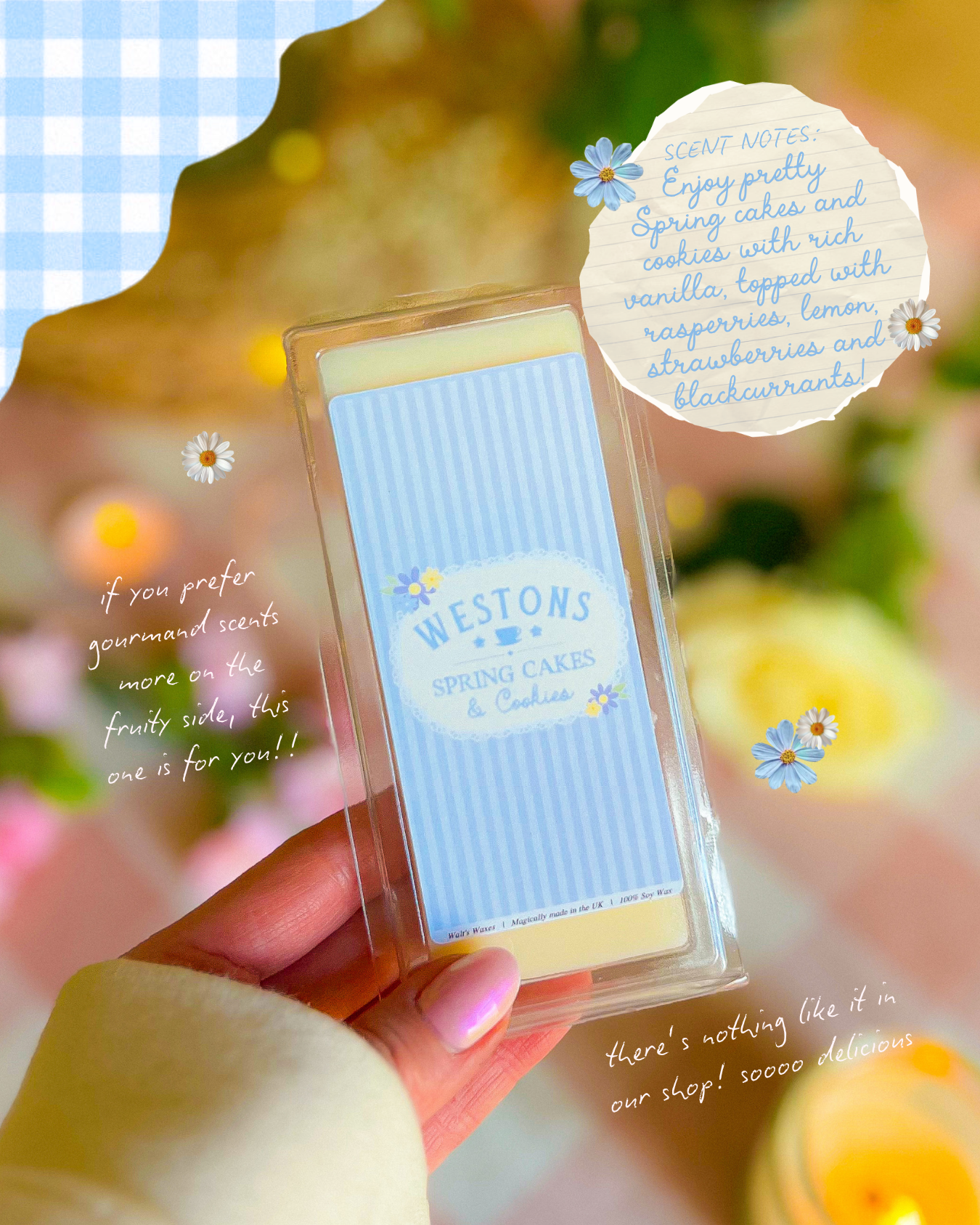 Westons Spring Cakes and Cookies Candle