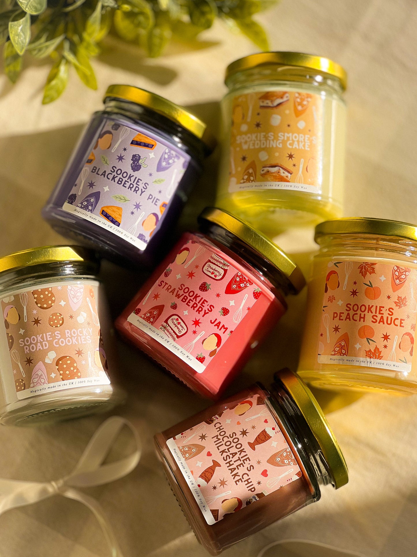 Sookie's Peach Sauce Candle