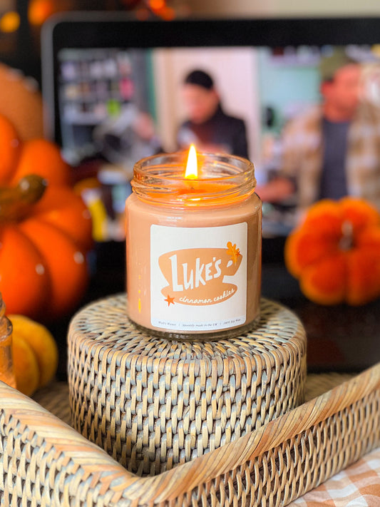 Luke's Cinnamon Cookie's Candle