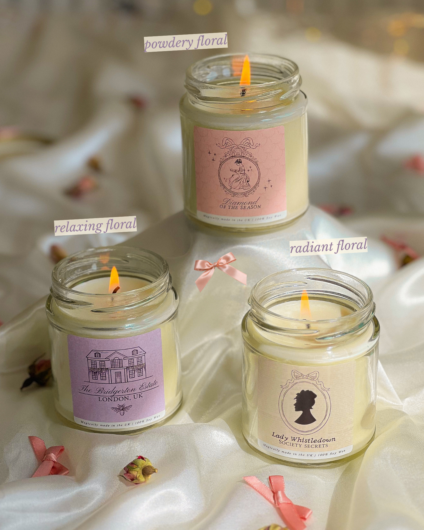 Bridgerton Inspired Candles