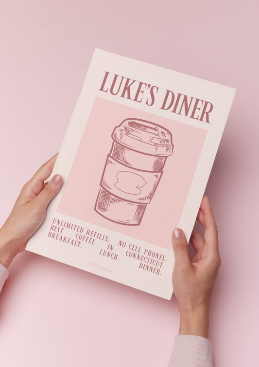 Your Favourite Diner A4 Print