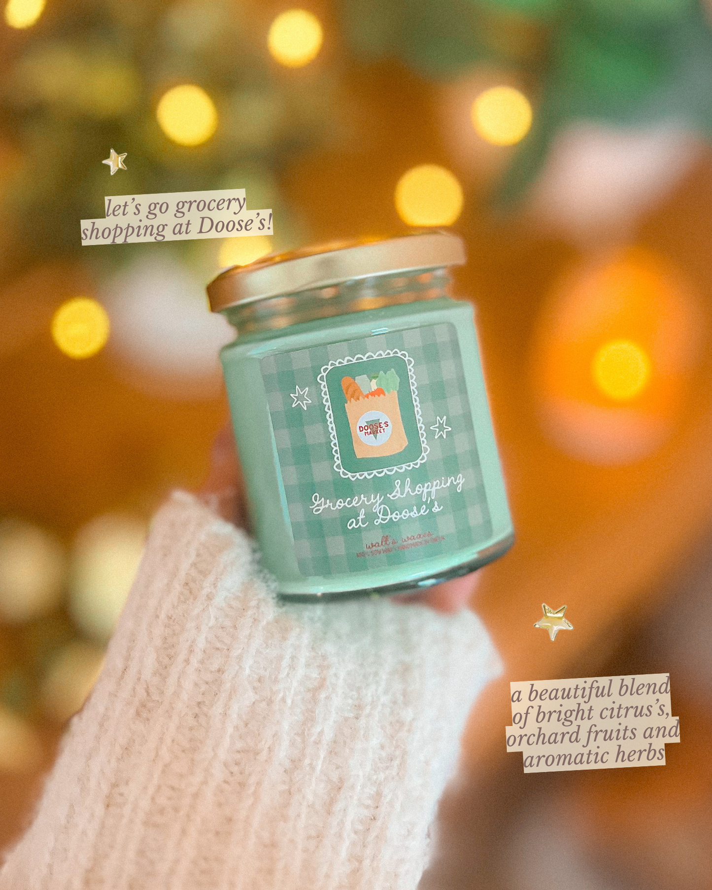 Grocery Shopping at Doose's Candle