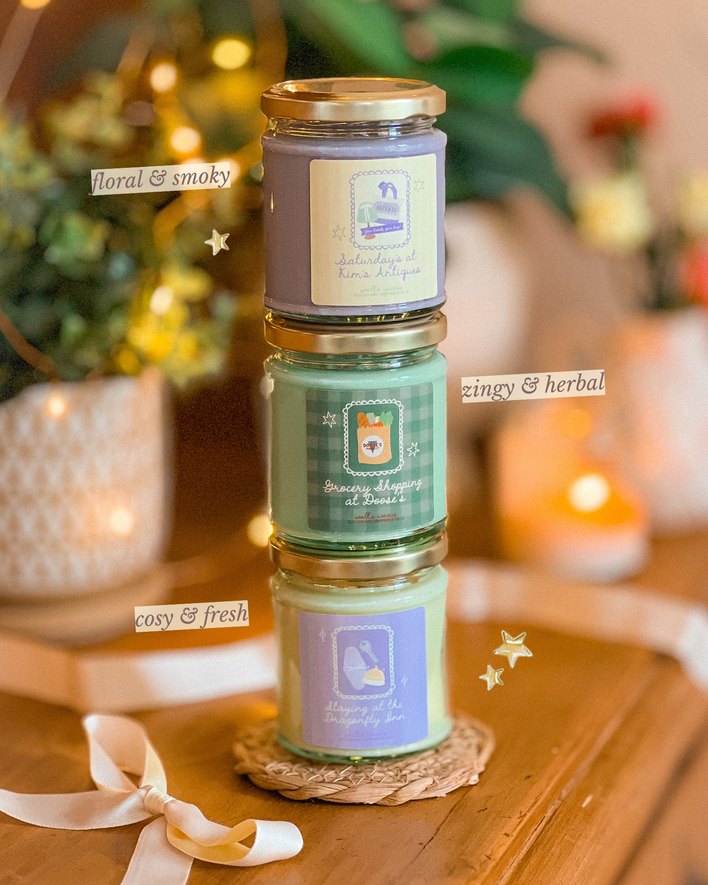 Saturday's at Kim's Antiques Candle