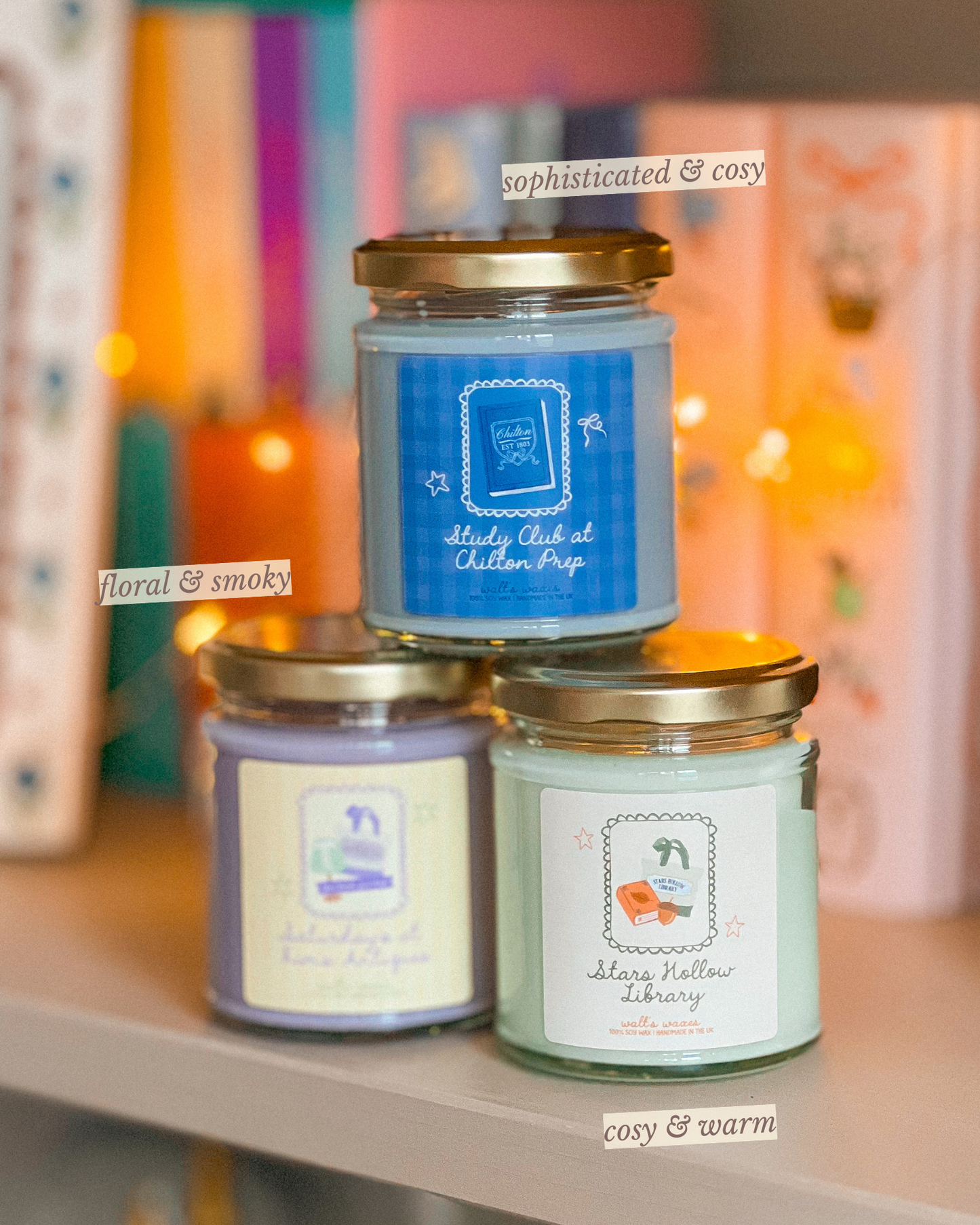 Study Club at Chilton Prep Candle