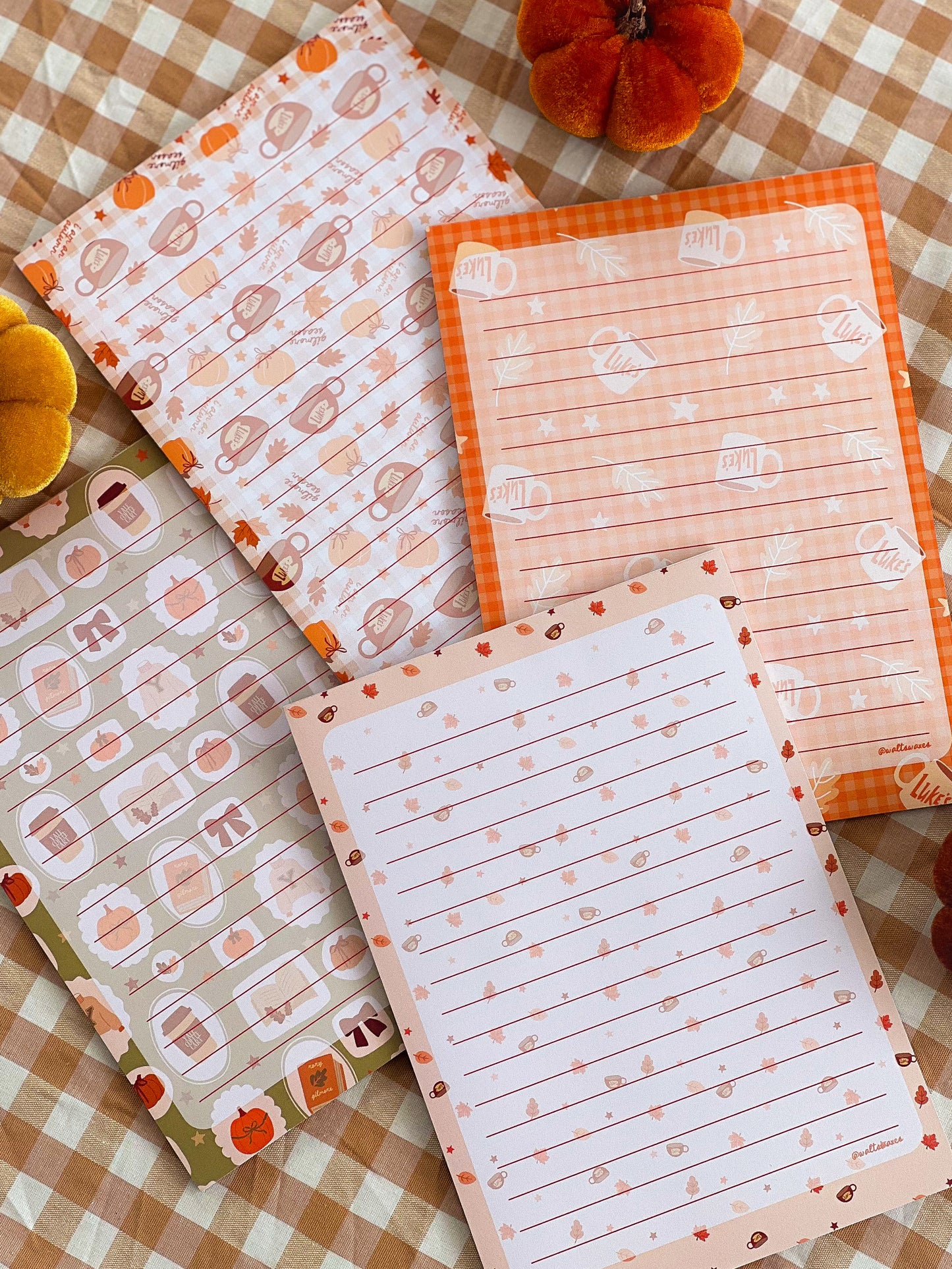 Gilmore Autumn Notepads