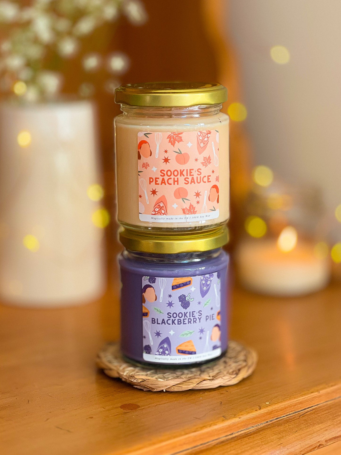 Sookie's Peach Sauce Candle