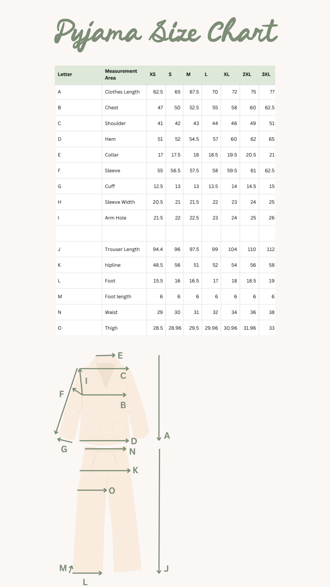 Gilmore Inspired Bamboo Pyjamas