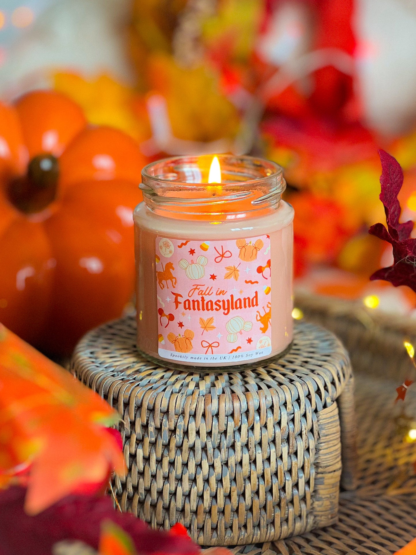 Fall in Fantasyland Candle