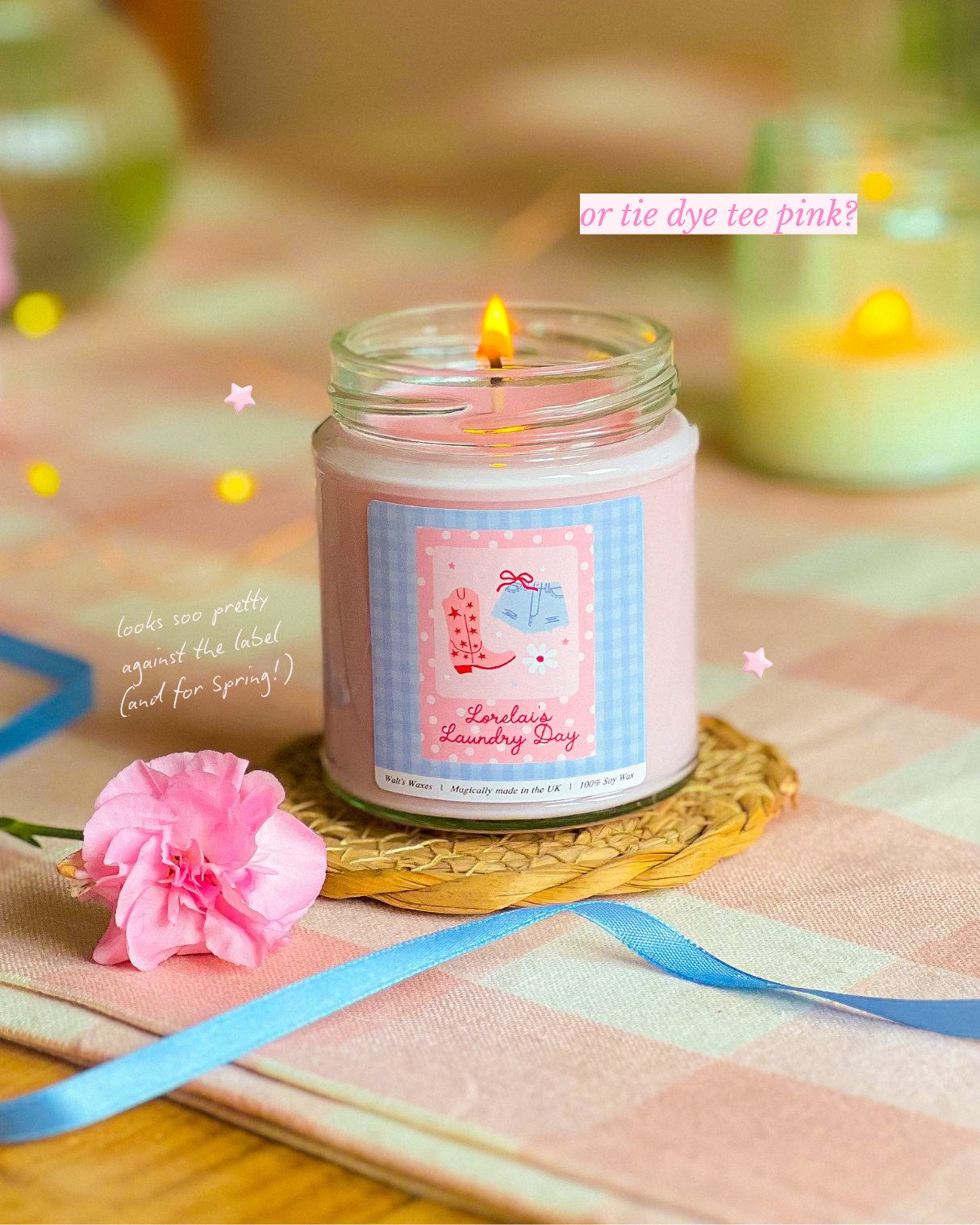 Lorelai's Laundry Day Candle