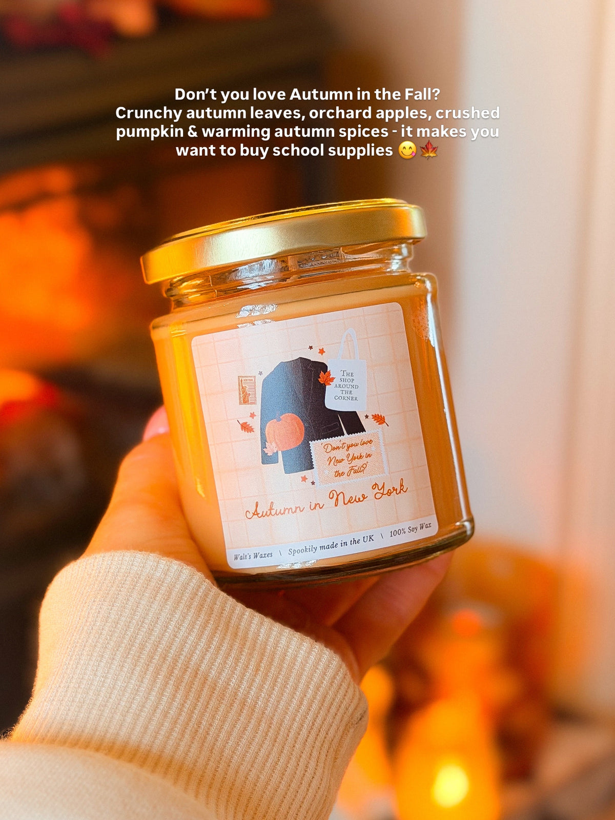 Autumn in New York Candle