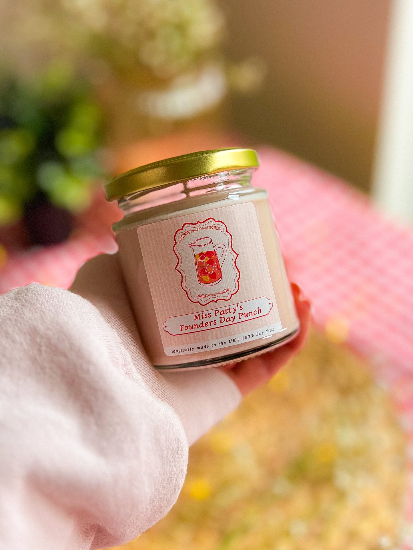 Miss Patty’s Founders Day Punch Candle