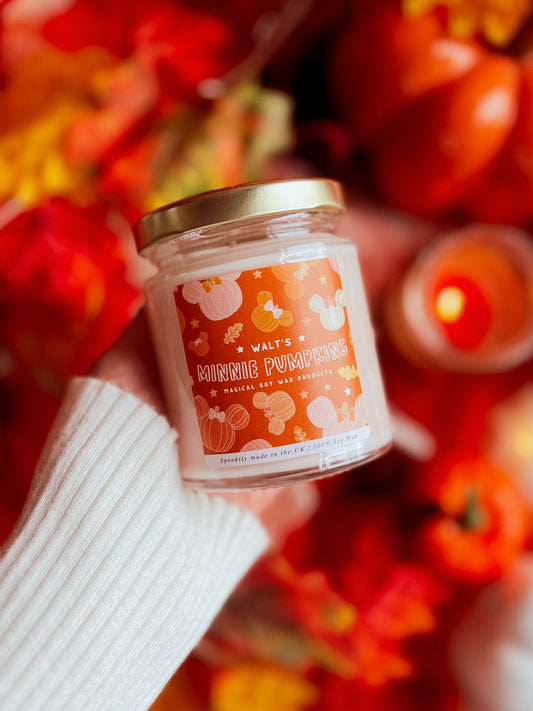Minnie Pumpkins Candle