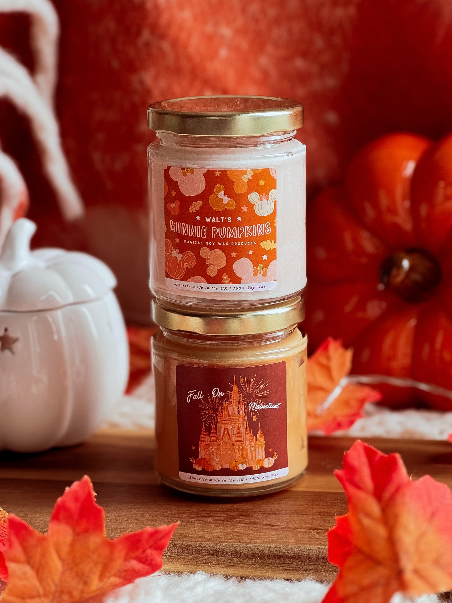 Minnie Pumpkins Candle