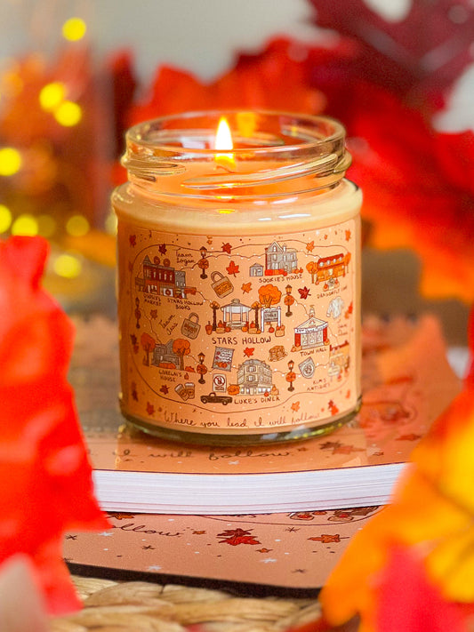 The Hollow Map Candle