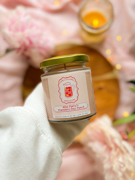 Miss Patty’s Founders Day Punch Candle