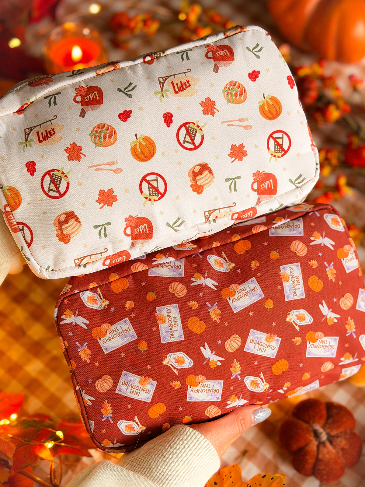 Autumn Diner Cream Pouch