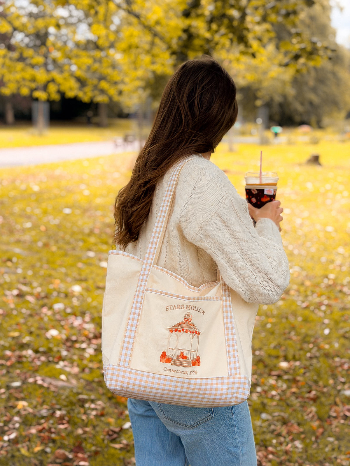 *PREORDER* The Hollow Gingham Handbag - 4-5 Week Turnaround