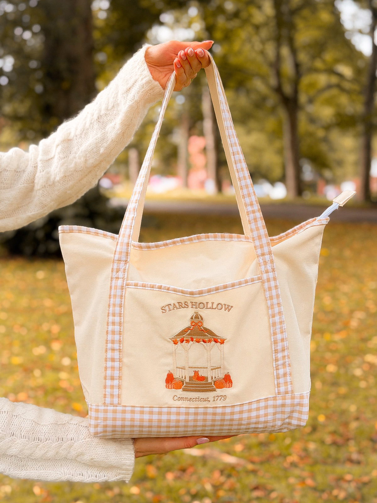 *PREORDER* The Hollow Gingham Handbag - 4-5 Week Turnaround