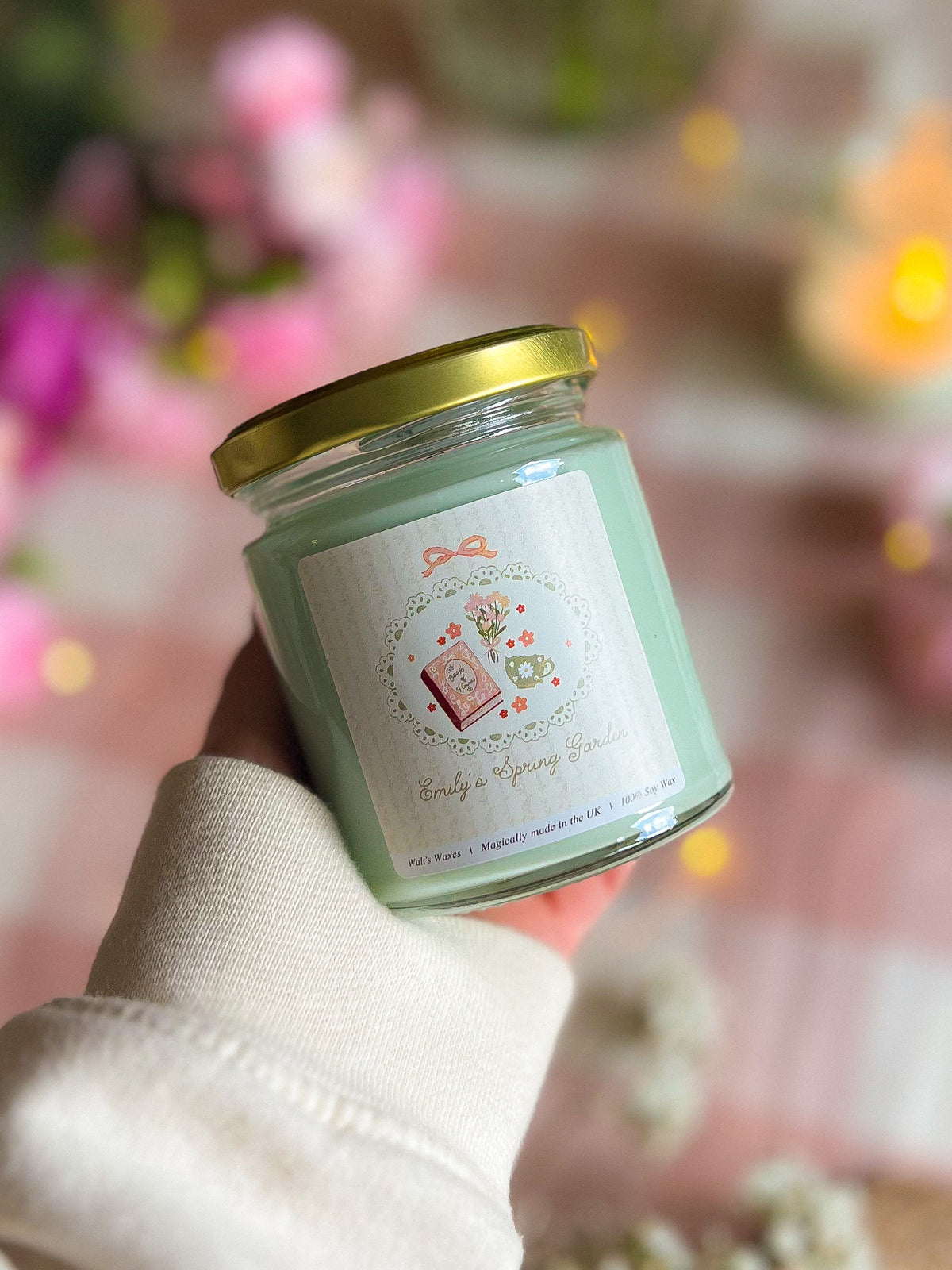Emily's Spring Garden Candle