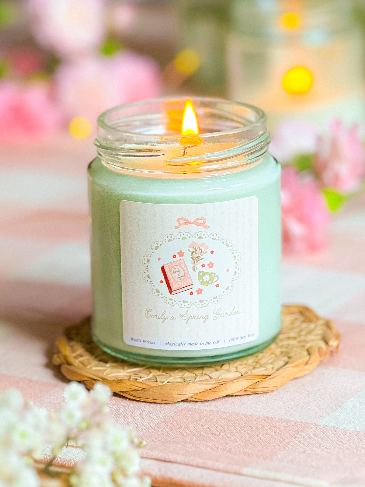 Emily's Spring Garden Candle