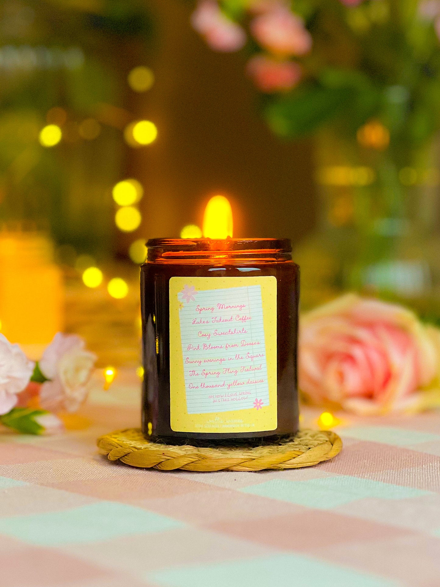 The Stars Hollow Spring To-Do List Luxury Candle
