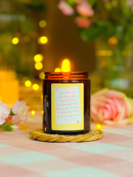 The Stars Hollow Spring To-Do List Luxury Candle