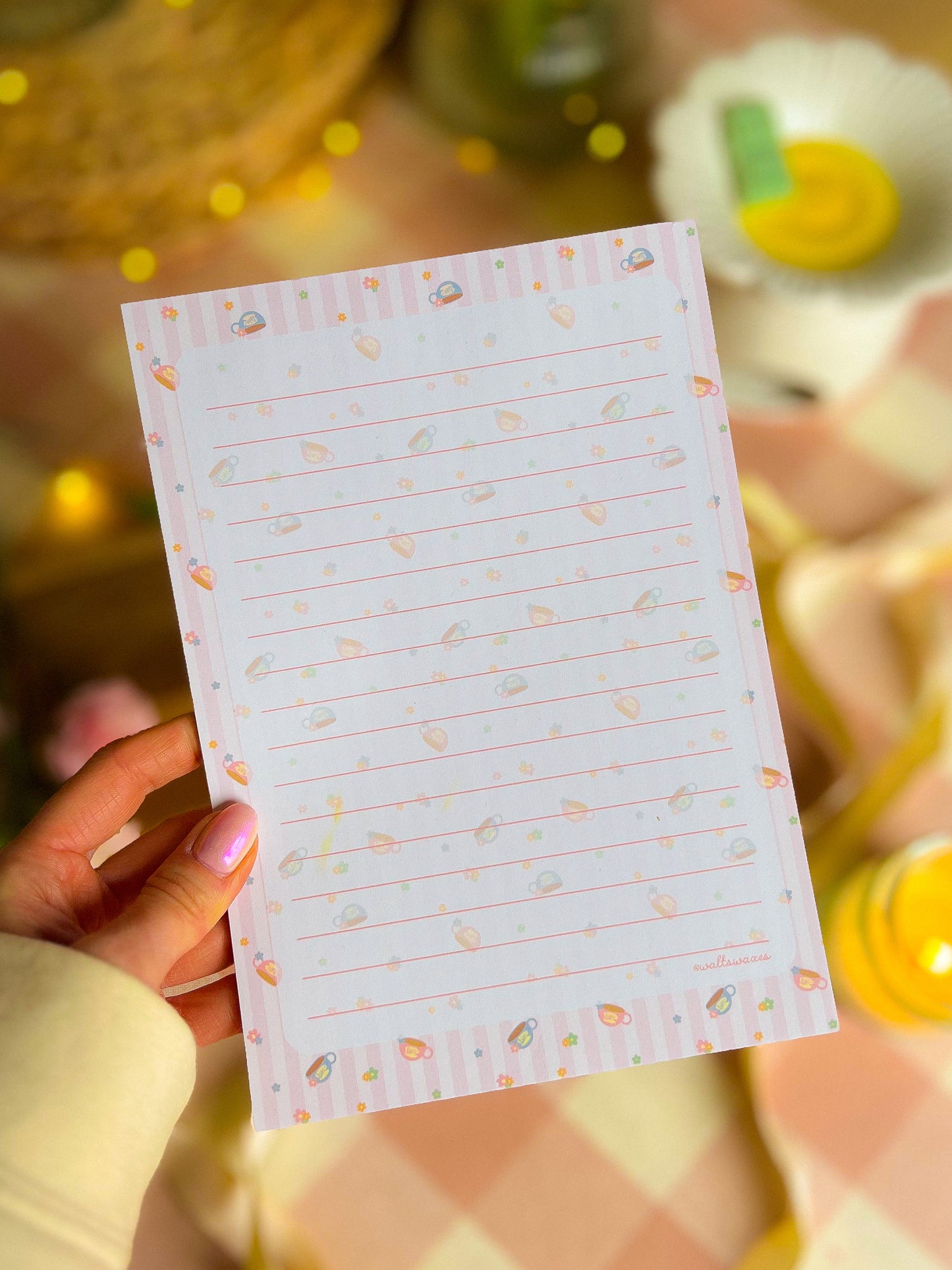 Gilmore Inspired Spring Notepads - Thousand Yellow Daisies & Luke's Spring Diner