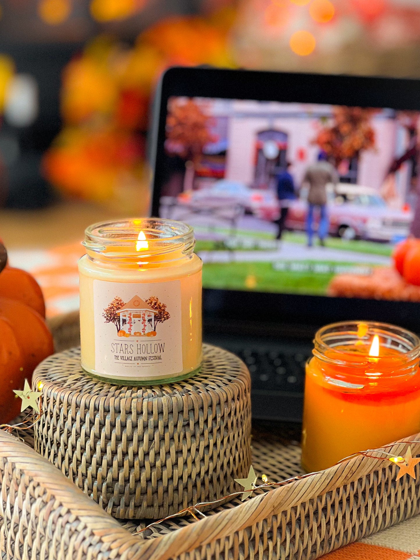 Stars Hollow Autumn Festival Candle