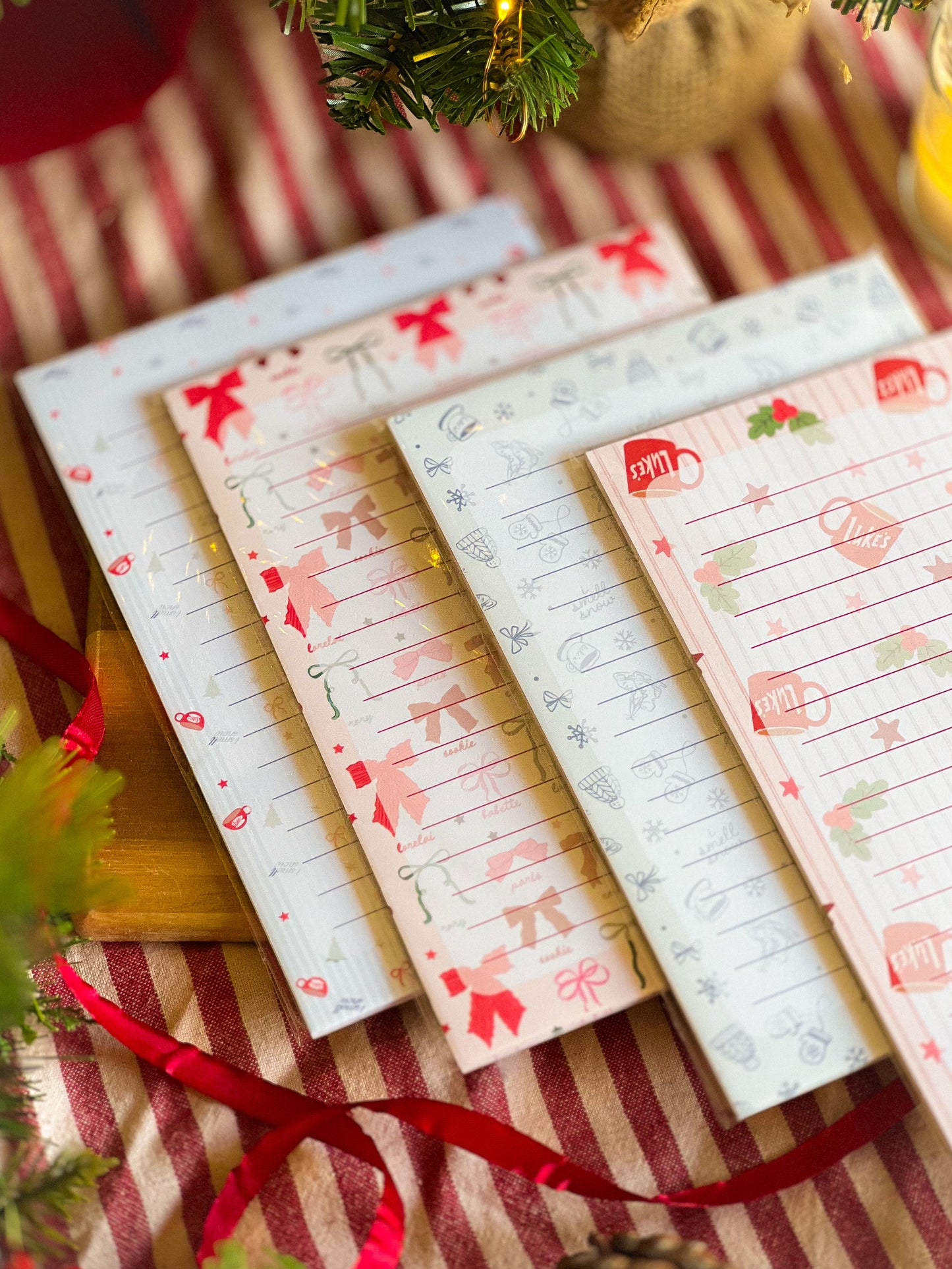 Gilmore Inspired Christmas Notepads