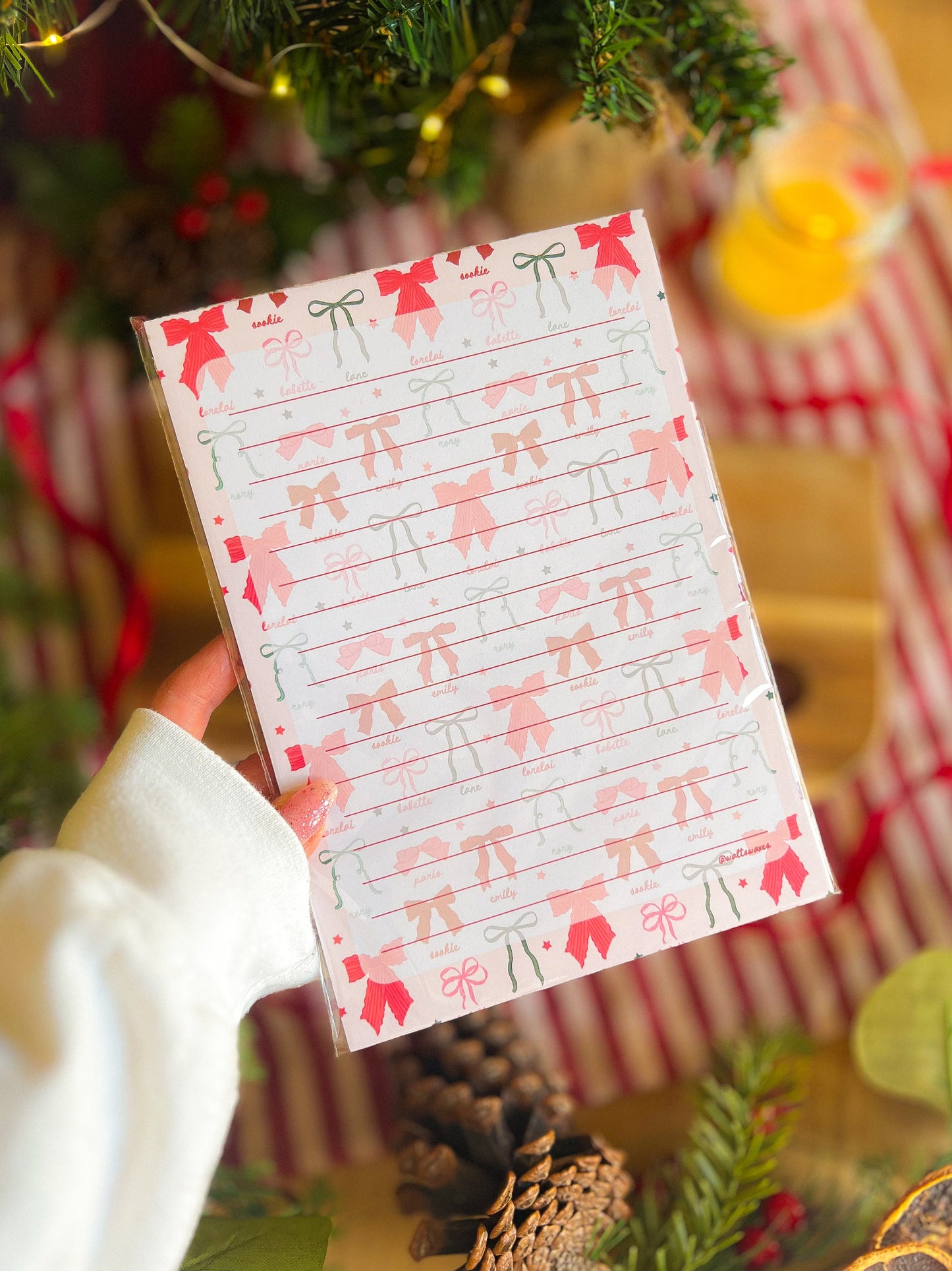 Gilmore Inspired Christmas Notepads