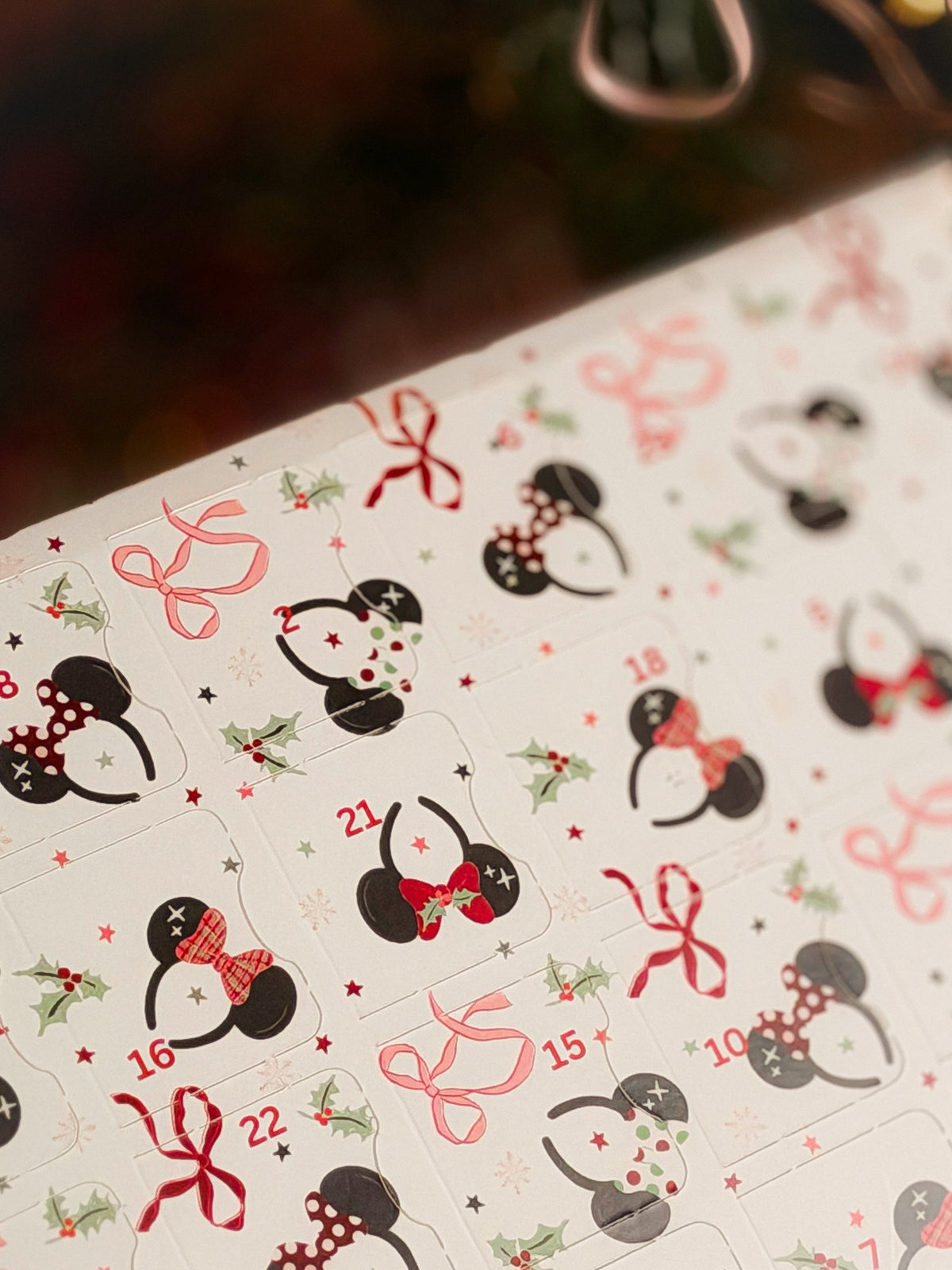 The Magical Mouse Ears Christmas 24 Wax Melt Advent Calendar