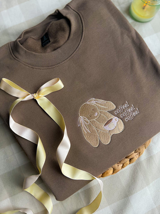 Luke's Coffee Bunny Jelly Sweatshirt - Ready to Ship