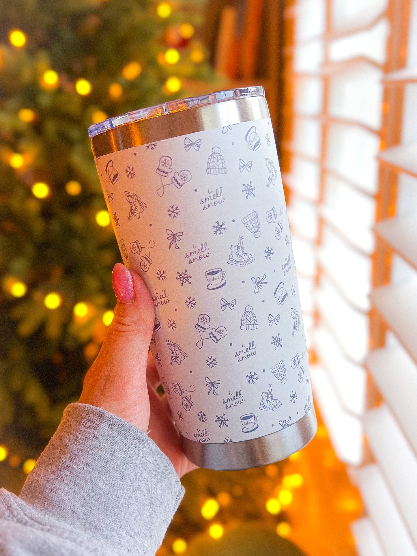 20oz Snow Tumbler