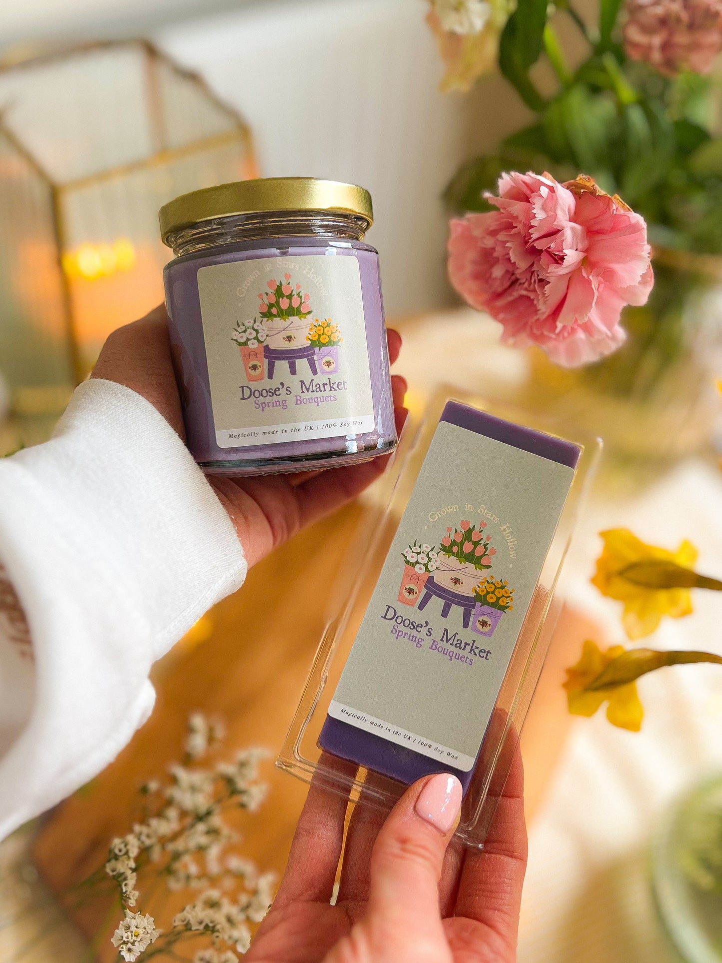 Dooses Market Spring Blooms Candle