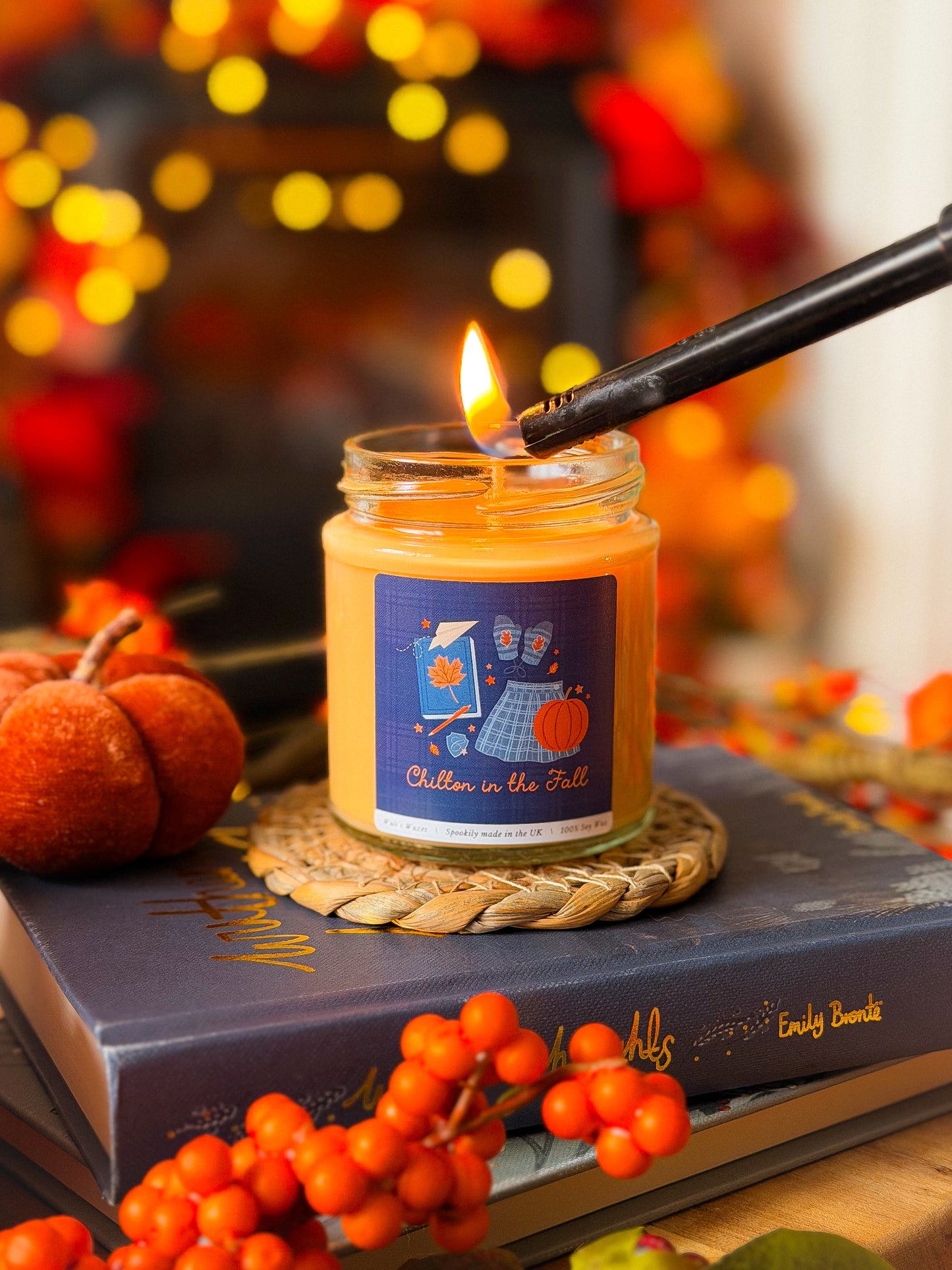 Chilton in the Fall Candle