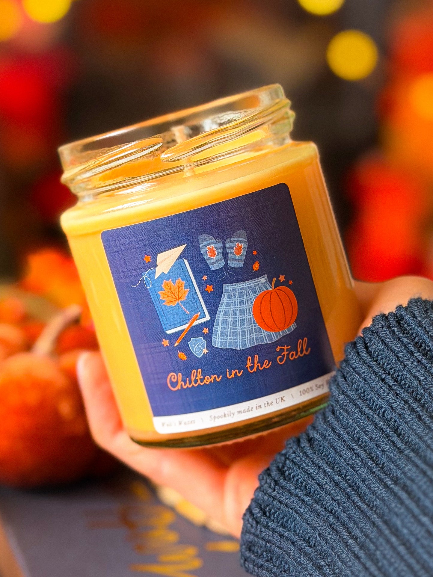 Chilton in the Fall Candle