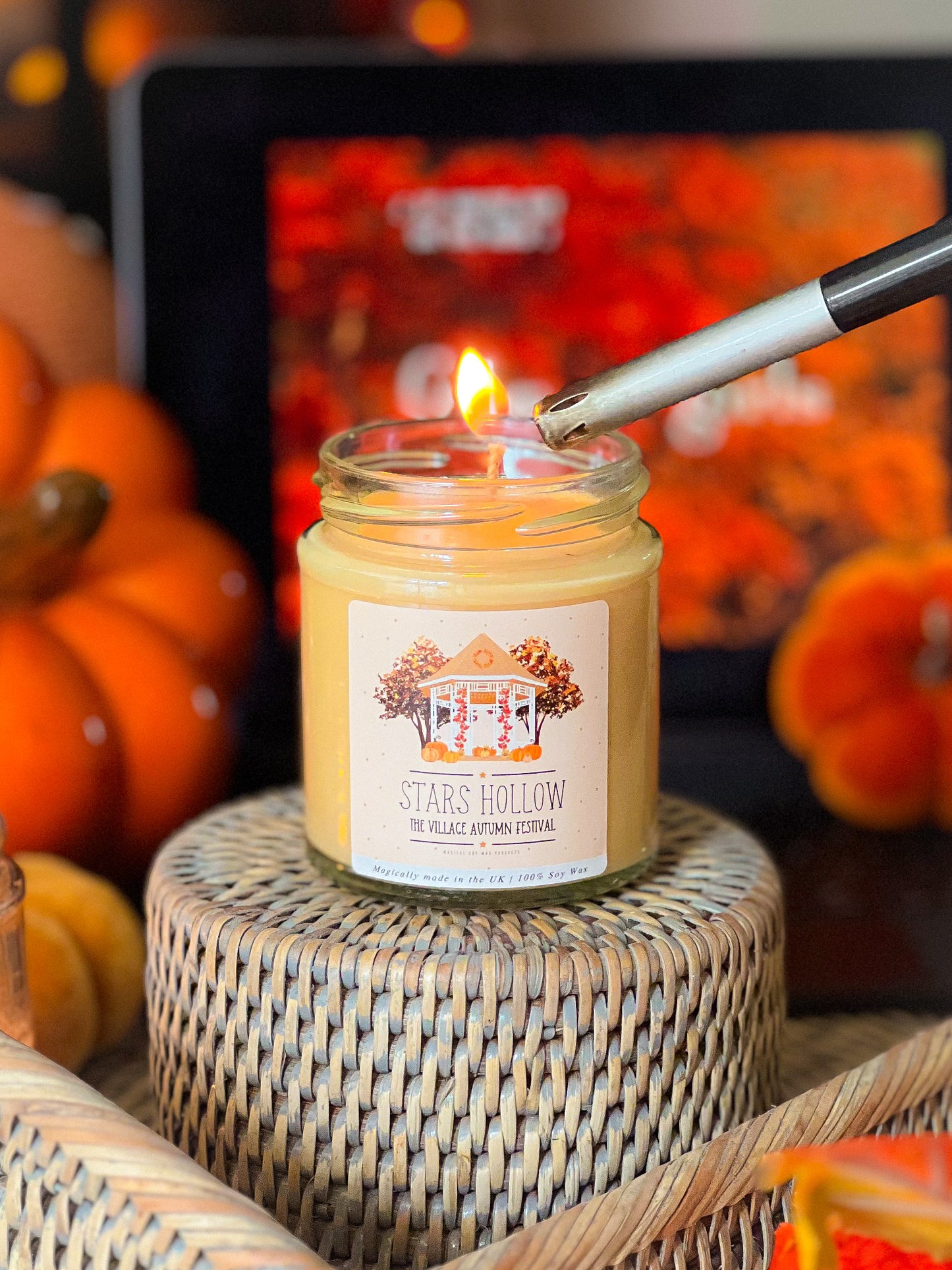 Stars Hollow Autumn Festival Candle