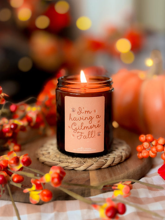 Having a Gilmore Fall Luxury Candle